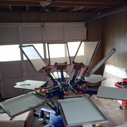 Screen Printing Press 