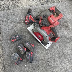 Milwaukee Tools And Batteries