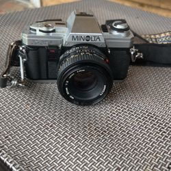 Minolta X-370 with MD 50mm f/2 lens
