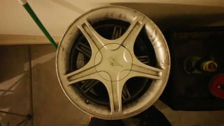 17 stock mustang GT rims