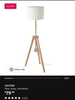 Ikea Lauters floor lamp