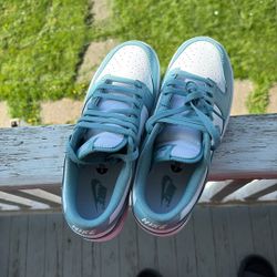 Dunk low denim Turq