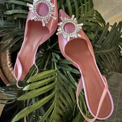 Amina Muaddi Begum PVC Heels