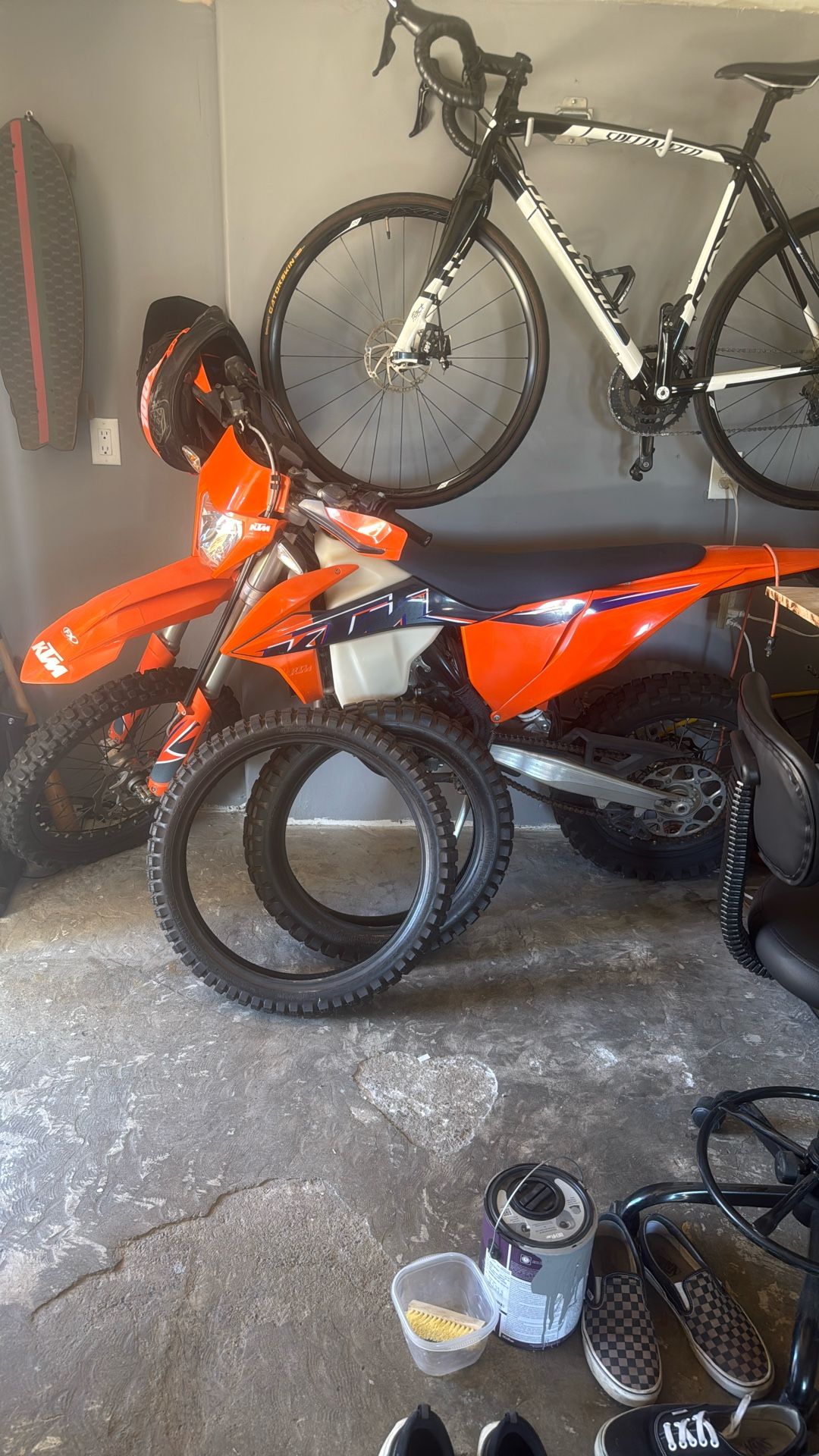 Dirt Bike Tires From KTM Enduro 
