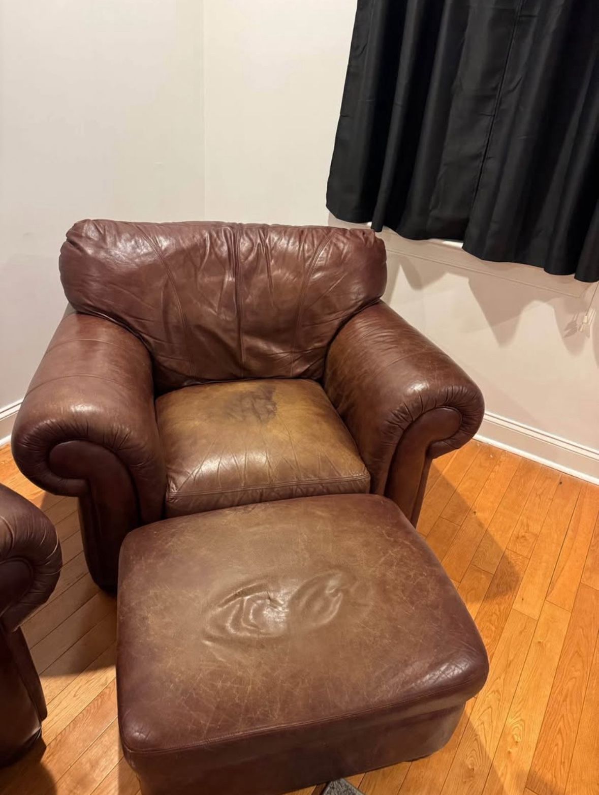 Leather Couch And Love Seat