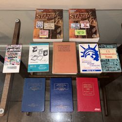 Old Stamps Catalogs And Coins Guide Books 