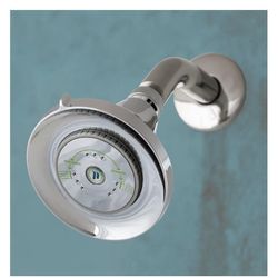 Set of 2 Niagara Chrome Adjustable Shower Heads Water Saving, Excellent Condition