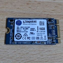 16GB Kingston M.2 SSD Solid State Drive RBU-SNS4151S3/16GD SATA 2242