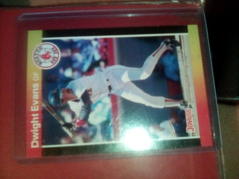 Dwight Evans Donruss HOT MLB Card