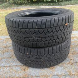 2 used 245/55R18 good year tires