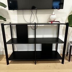 Book Shelf Black 3 Tier - 3x