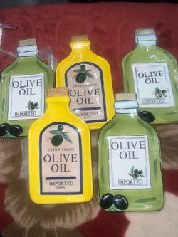 Cute Olive Oil Spoon Rests