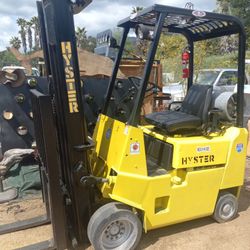 Hyster Forklift,  4500 Pd Capacity Runs Good