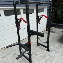 Rogue R-3 Power Rack and Accessories