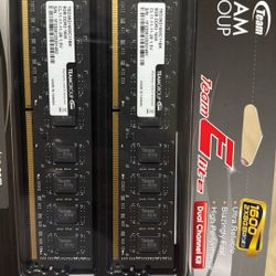DDR3 Ram Teamgroup Elite 