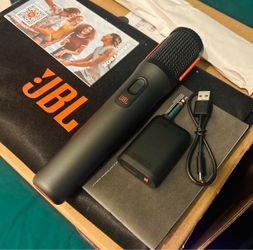 JBL Wireless Microphone & Adapter Receiver w/ Dual Channel Connection (Partybox Original)