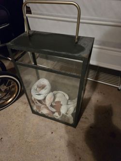 Decorative Lanturn filled with seashells