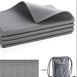 AVOALRE

Yoga Mat-Grey 72" x 32" x 1/4" SEALED w Carrying bag