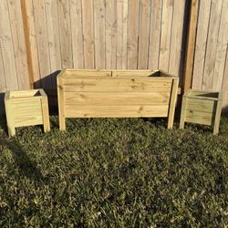 Raised Bed Garden Planters Conroe Texas