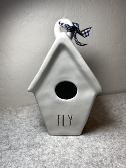 NEW Rae Dunn Ceramic Birdhouse