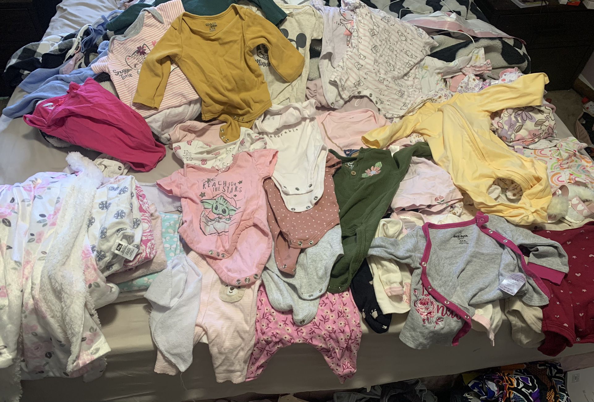 Baby Girl Clothes NB - 9M
