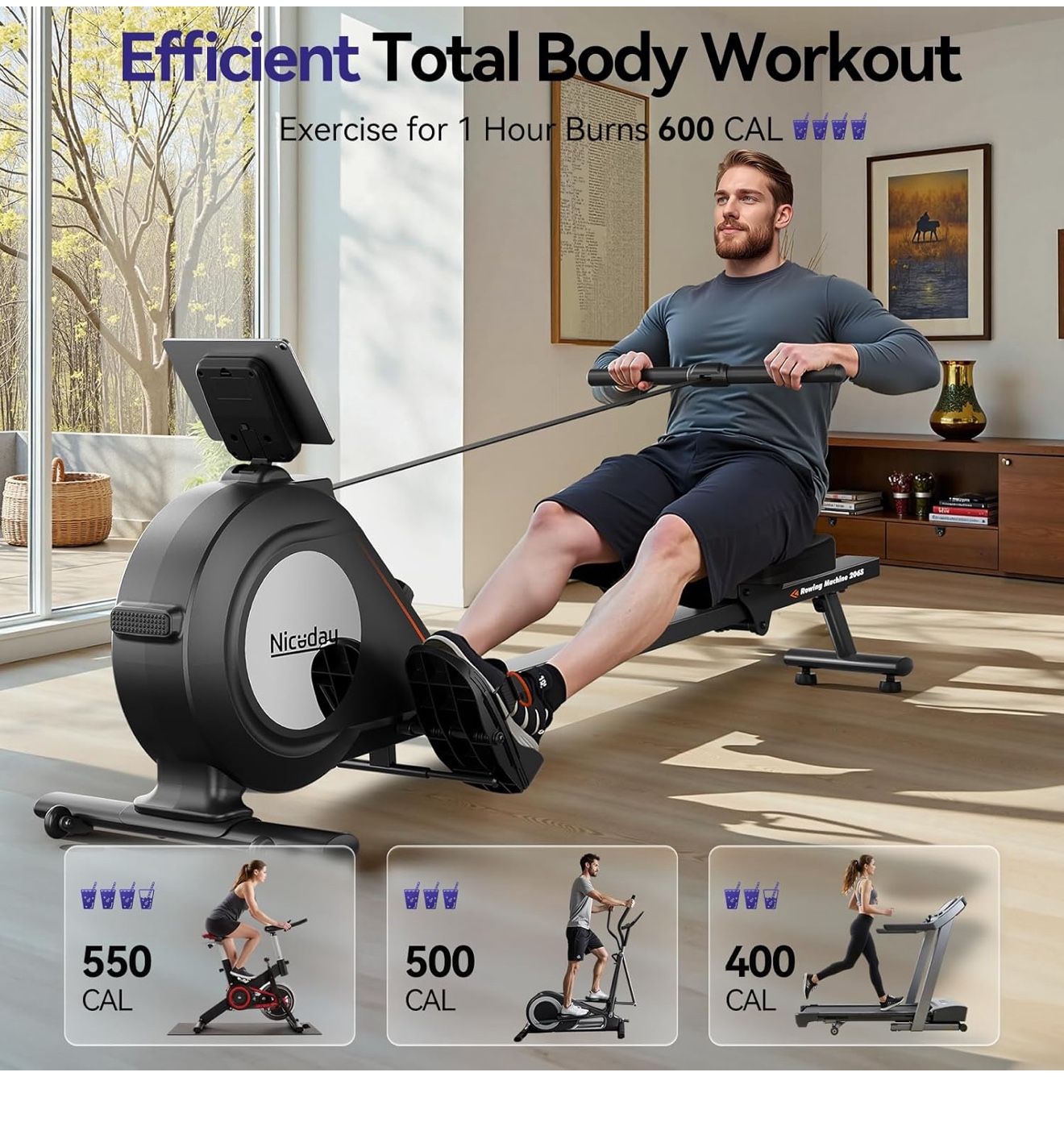 Magnetic Rowing Machine