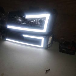 Chevy Silverado Led Headlights 