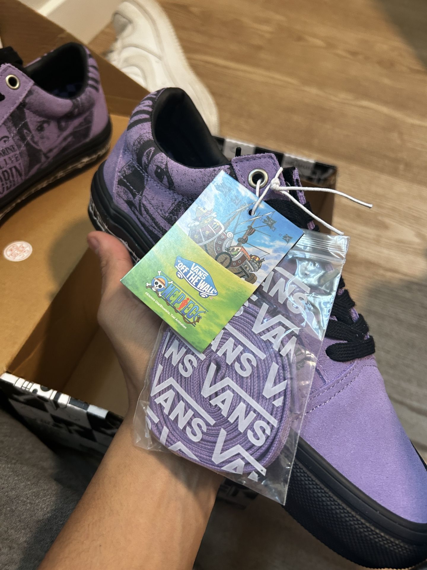 One Piece Vans “wanted”