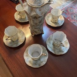 Tea Set - 11 Pieces - Some Damage
