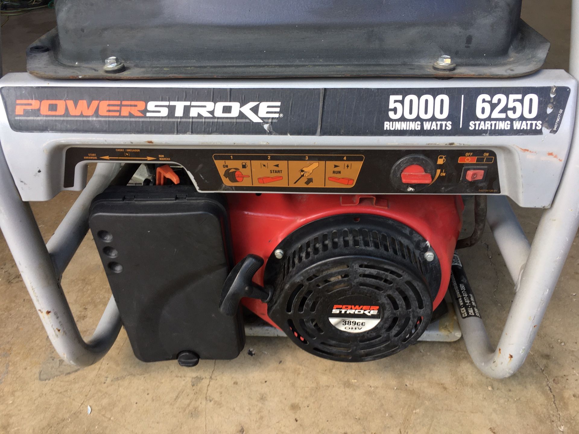Power Stroke 5000 Generator