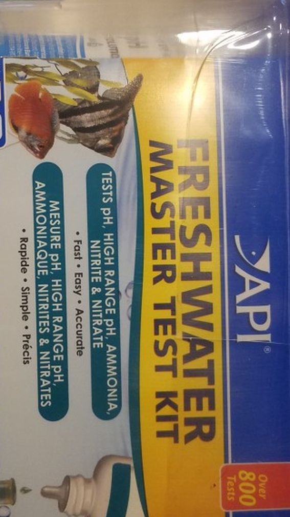 API Freshwater Master Test Kit Sealed