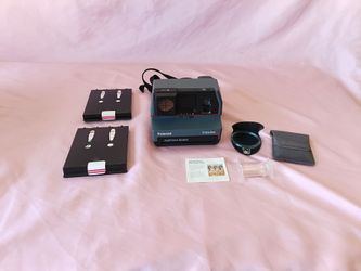 Vintage Polaroid Impulse Camera - Grey Instant Film Camera