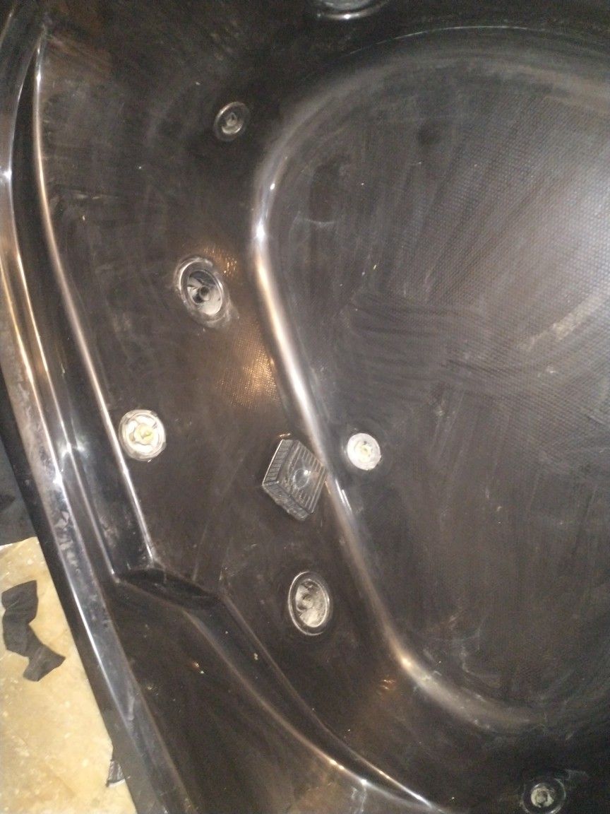 Aqualux Corner Jet Tub Black for Sale in Chicago, IL OfferUp