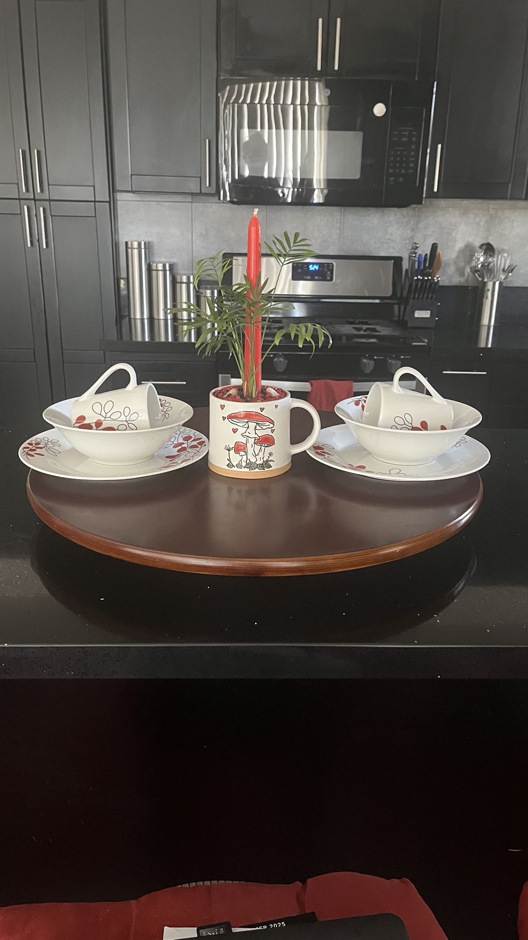 Very Healthy Little Palm In Cute Cup