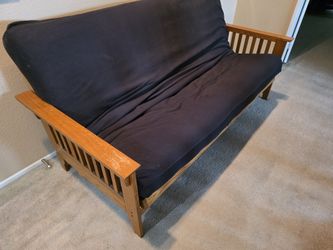 Full Size Wood Frame Futon