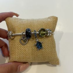 Pandora Bracelet  With Charms 