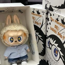 Pop Mart Labubu The Monsters Flip With Me Vinyl Plush Doll