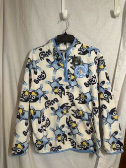 Bluey fleece size large