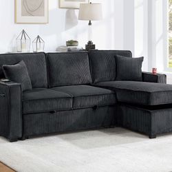 Sectional Sleeper Sofa With Storage