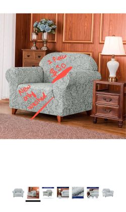 2-Piece Armchair Slipcover – New
