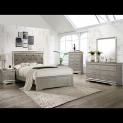 Brand New!! 4 Piece queen Bedroom Set With Affordable Price!!✅🎉👏🏼