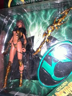Golden Witchblade Action Figure in Box