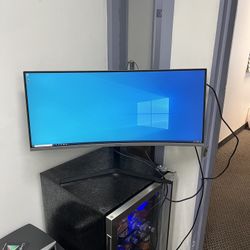 Samsung 34" Curved Monitor c34h890wgn   HDMI, DP, Type C ports