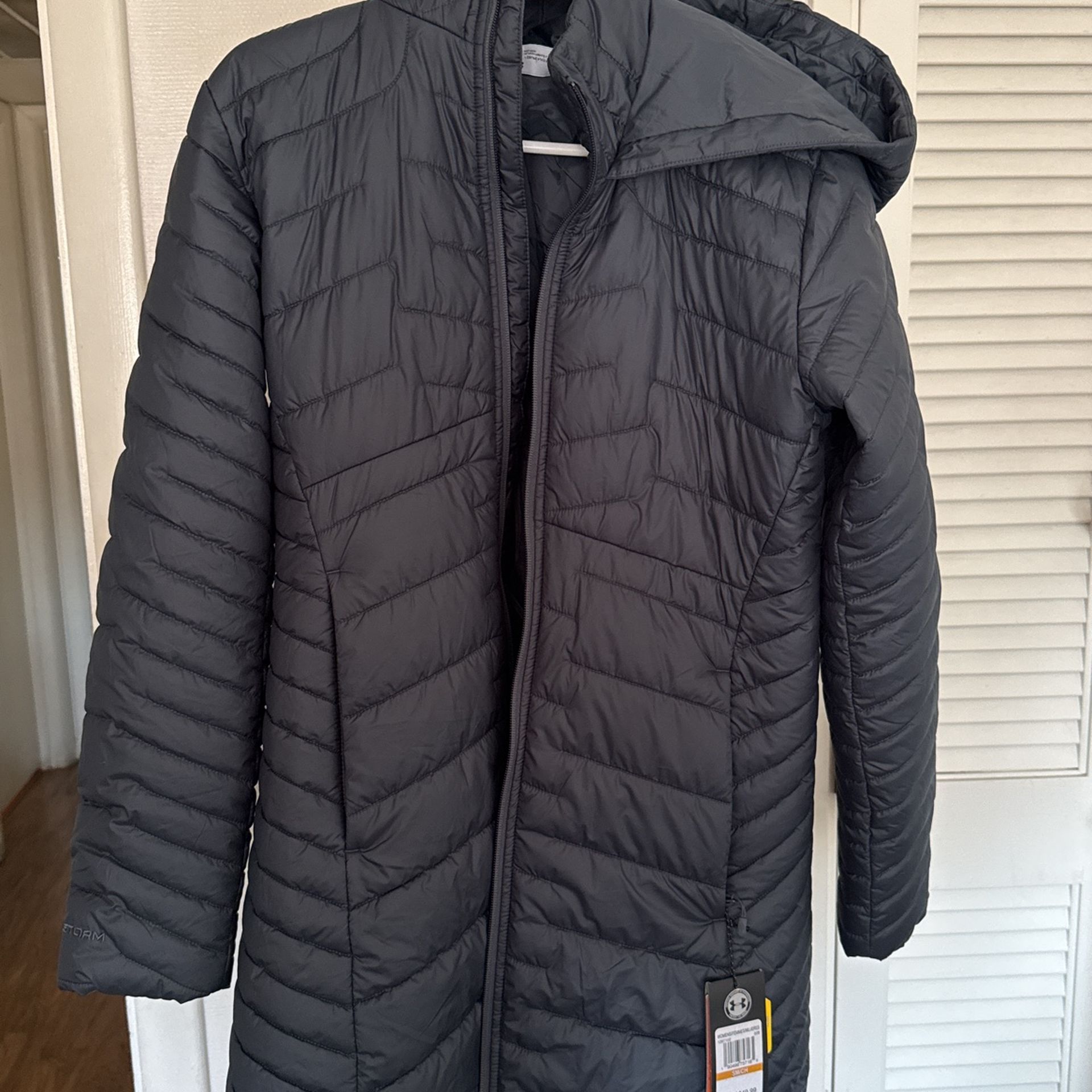 New Under Armour Women’s Long Jacket Sz S