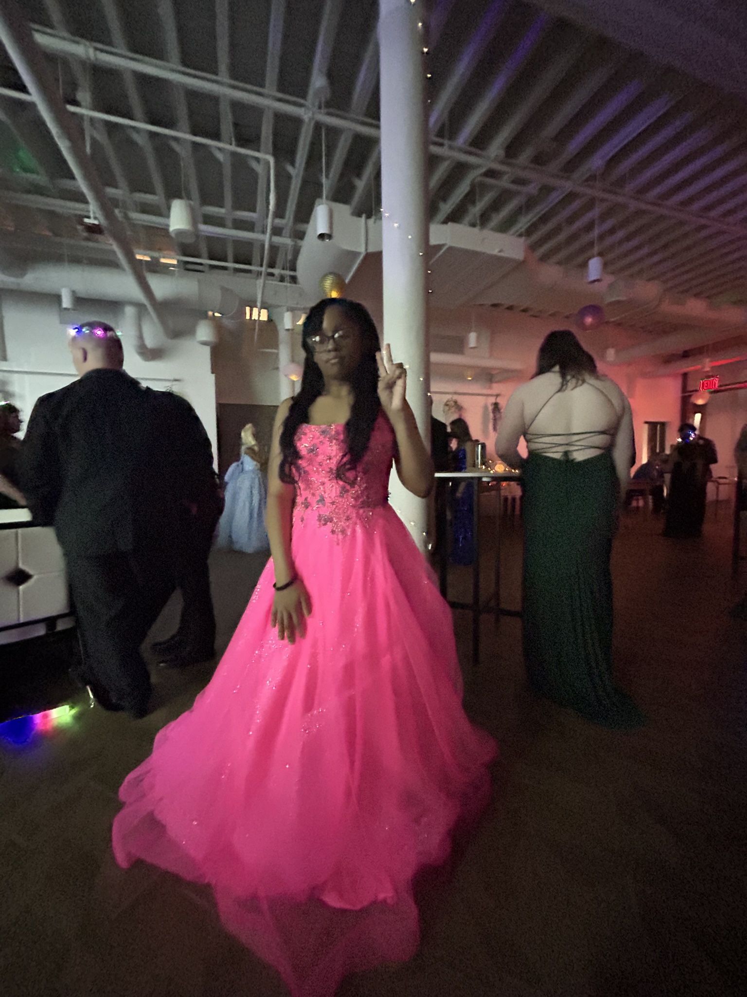 Amarra Pink Formal Dress 