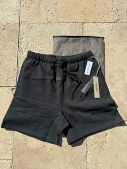 Fear of God Essentials Fleece Shorts – Black (New With Tags)