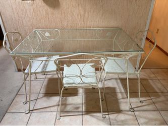 Glass Top Table-Last chance