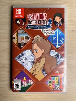 Layton's Mystery Journey Katrielle and the Millionaires conspiracy Nintendo Switch