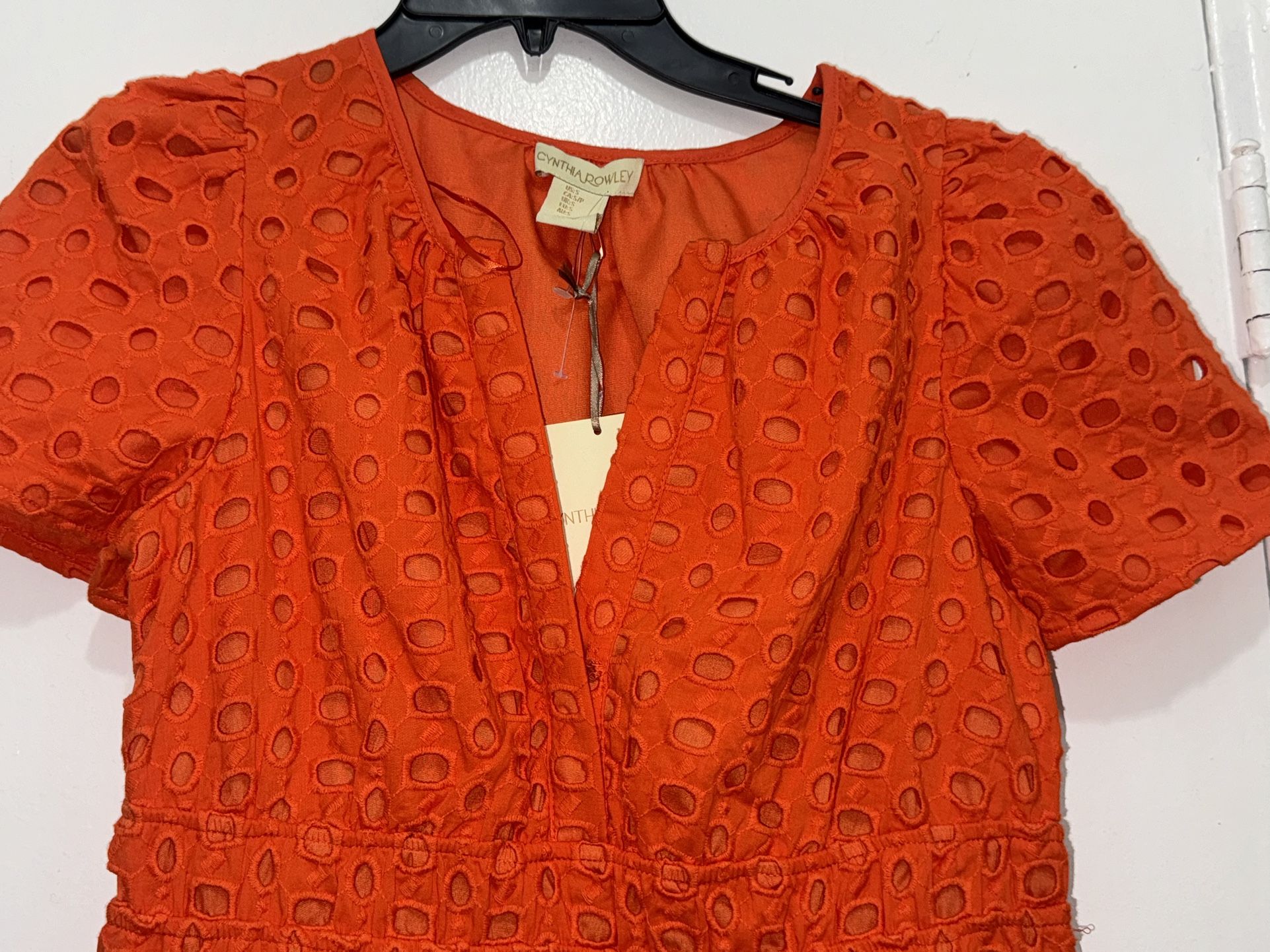 cynthia rowley orange dress Cynthia Rowley Double Take Dress - Pink