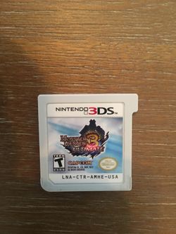 Nintendo 3ds monster hunter 3 ultimate